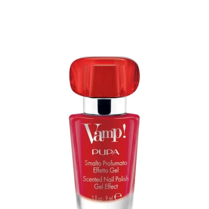 Pupa Vamp! Vernis à Ongles Parfumé Effett Gel Vernis parfumé effet gel à la fragrance rouge