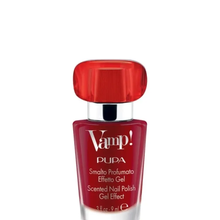 Pupa Vamp! Vernis à Ongles Parfumé Effett Gel Vernis parfumé effet gel à la fragrance rouge