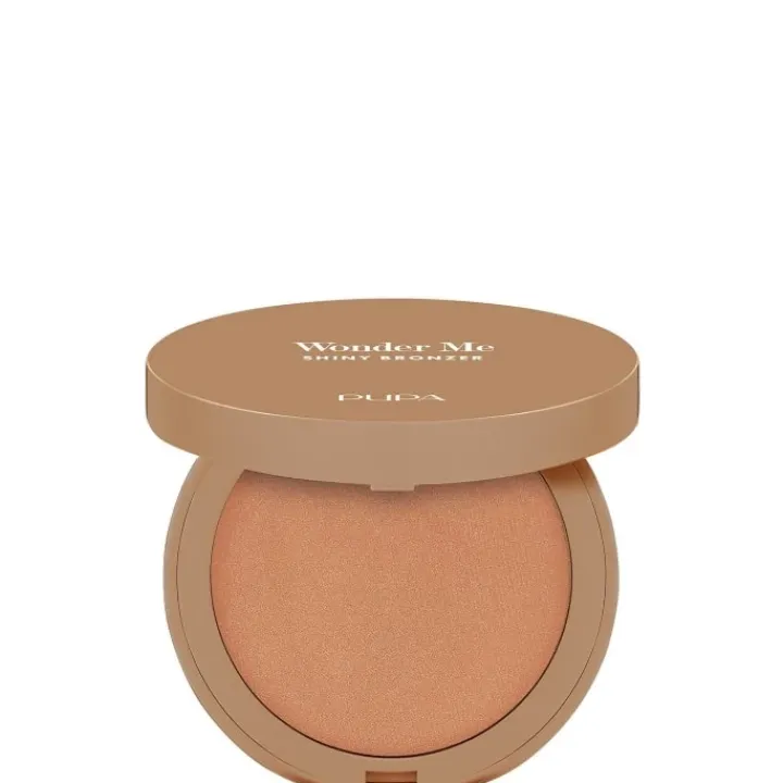 Pupa Wonder Me Shiny Bronze Poudre Bronzante à Effet Lumineux