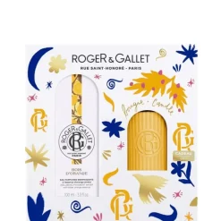 Femme Roger&Gallet Bois d'Orange Coffret Eau Parfumée Bienfaisante - Bougie Parfumée