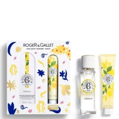 Femme Roger&Gallet Cédrat                Coffret Eau Parfumée Bienfaisante - Crème Mains