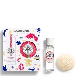Femme Roger&Gallet Gingembre Rouge                Coffret Eau Parfumée Bienfaisante - Savon Parfumé