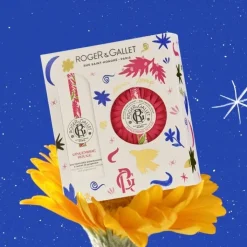 Femme Roger&Gallet Gingembre Rouge                Coffret Eau Parfumée Bienfaisante - Savon Parfumé