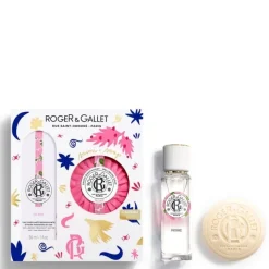 Femme Roger&Gallet Rose                Coffret Eau Parfumée Bienfaisante - Savon Parfumé