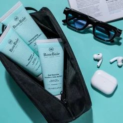 RoseBaie Paris Kit de Voyage Kératine x Ricin Coffret Soin Corps et Cheveux