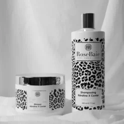 RoseBaie Paris Kératine x Caviar                Shampooing Réparateur & Régénérant