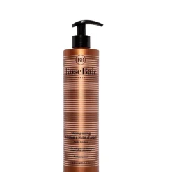 RoseBaie Paris Kératine X Huile d'Argan                Shampooing Réparation et Eclat