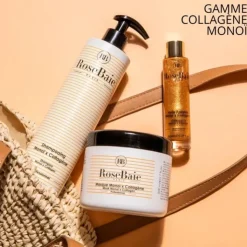 RoseBaie Paris Monoï x Collagène                Huile Pailletée Corps et Cheveux