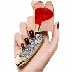GUERLAIN Rouge G de                L'écrin Bijou Double Miroir - Le Rouge à Lèvres Soin Personnalisable