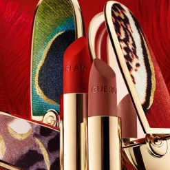 GUERLAIN Rouge G de Majestic Feathers                L’Écrin Bijou Double Miroir - Songbird