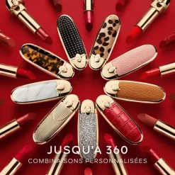 GUERLAIN Rouge G de Majestic Feathers                L’Écrin Bijou Double Miroir - Songbird