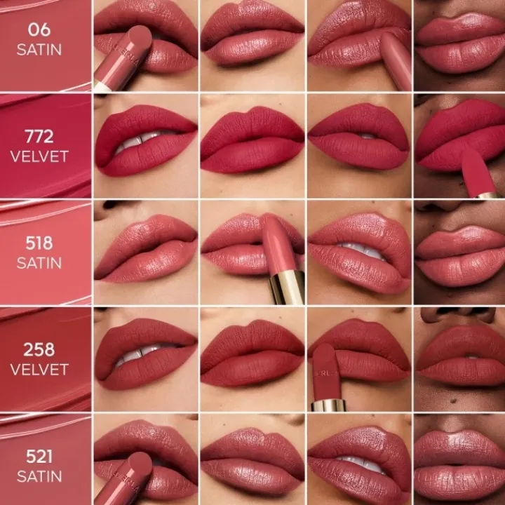 GUERLAIN Rouge G de Majestic Feathers La Recharge - Le Rouge à Lèvres Soin Personnalisable - Édition limitée