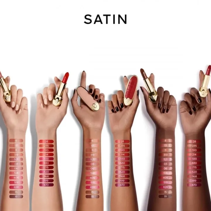 GUERLAIN Rouge G de Majestic Feathers La Recharge - Le Rouge à Lèvres Soin Personnalisable - Édition limitée