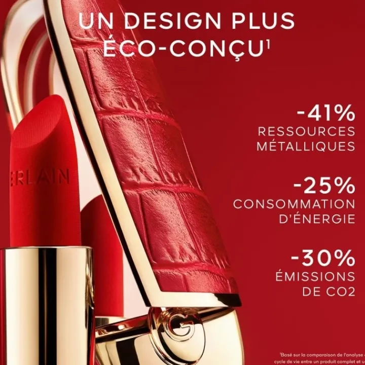 GUERLAIN Rouge G de Majestic Feathers La Recharge - Le Rouge à Lèvres Soin Personnalisable - Édition limitée