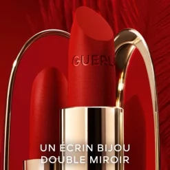 GUERLAIN Rouge G de Majestic Feathers                L’Écrin Bijou Double Miroir - Phoenix