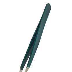 Rubis Pince Classique Verte                Pince à Épiler Professionnelle pour les Sourcils