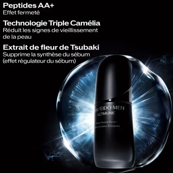 Homme SHISEIDO Men Sérum Ultimune Activateur Energisant