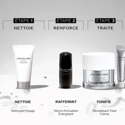 Homme SHISEIDO Programme Défense Anti-Âge Coffret Soin Visage