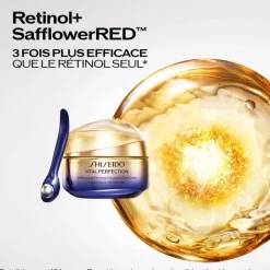 SHISEIDO Vital Perfection Crème Yeux Lift Fermeté et Outil de Massage