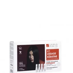 Urban Keratin Coffret Soin Cheveux Kit Lissage Kératine