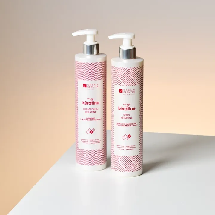 Urban Keratin My Keratine Après-Shampoing Hydratant, Nourrissant et Prolongateur de Lissage