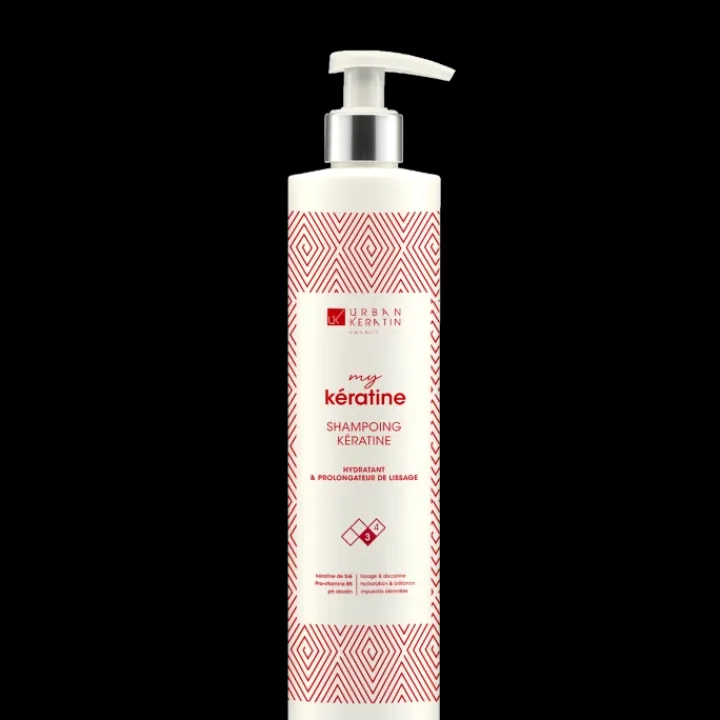 Urban Keratin My Keratine Shampoing Hydratant et Prolongateur de Lissage