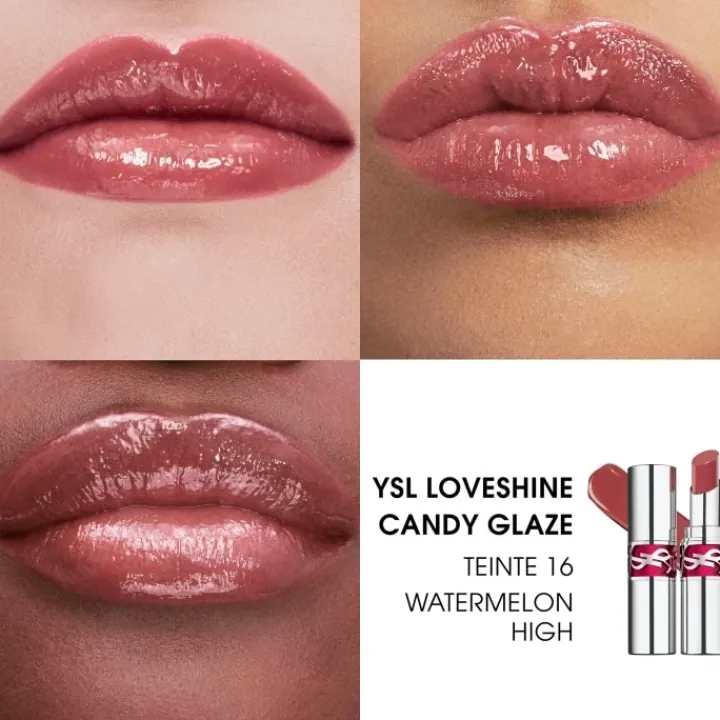 YVES SAINT LAURENT YSL Loveshine Candy Glaze Gloss Effet Repulpant en Stick