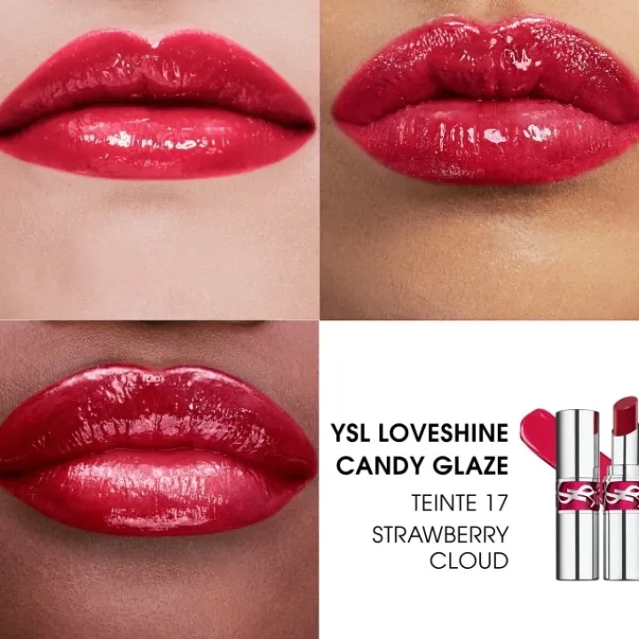 YVES SAINT LAURENT YSL Loveshine Candy Glaze Gloss Effet Repulpant en Stick
